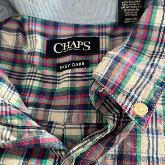Chaps 2XL men’s short sleeve button up - Picture 2 of 8